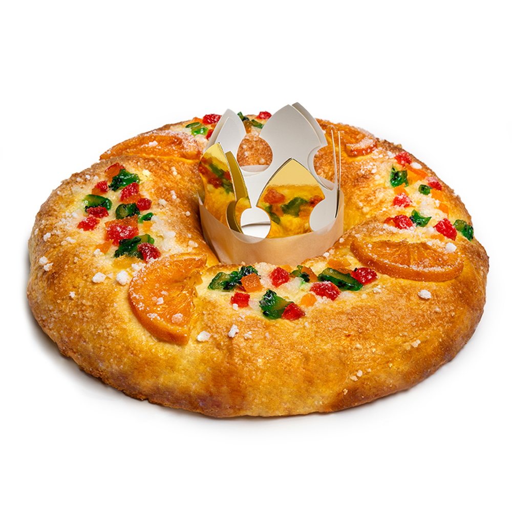 Christmas Roscon (Roscón de Reyes) - Typical Spanish